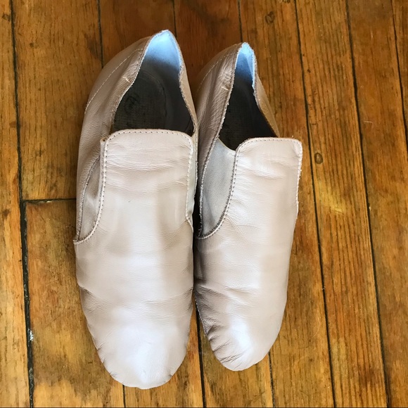 Leather jazz dance slipper - Picture 2 of 5